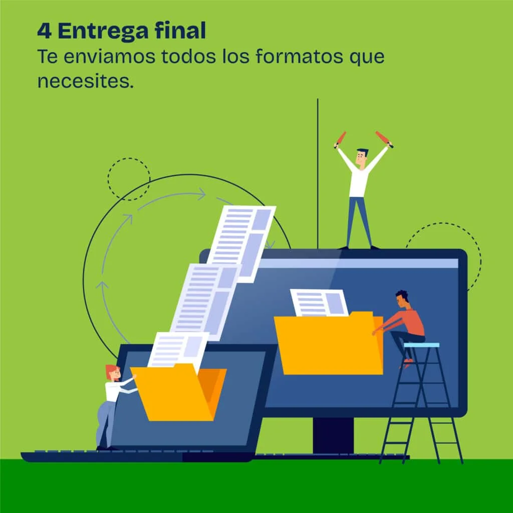 Primera versión de tu logo en 24 horas