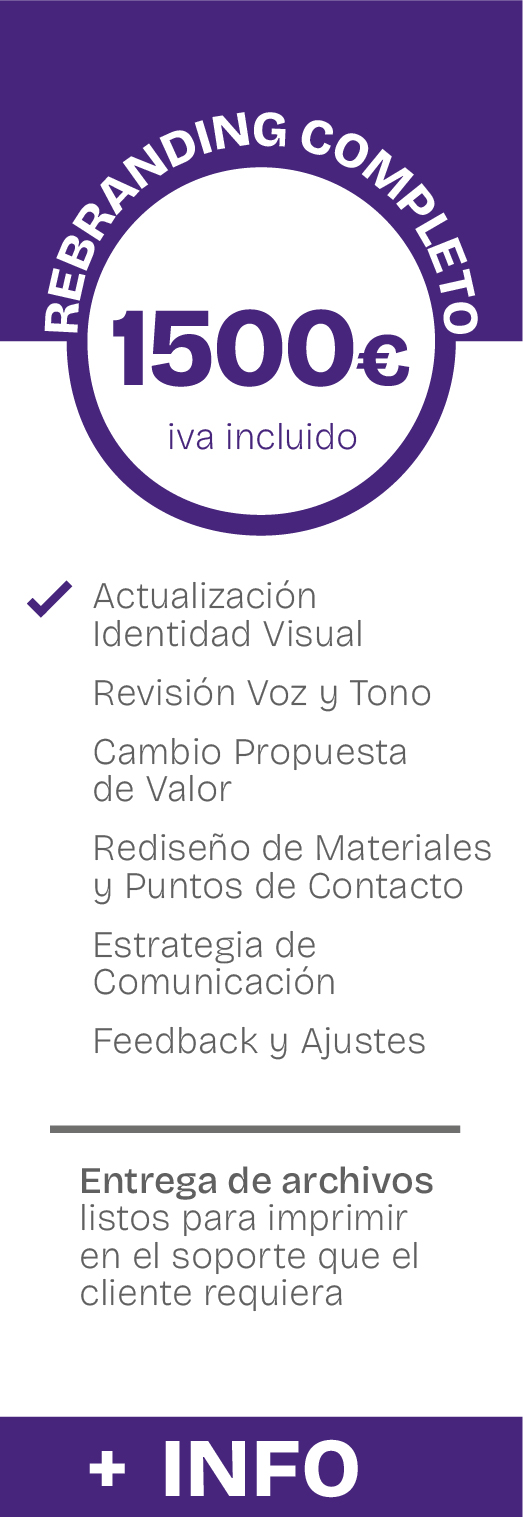 Primera versión de tu logo en 24 horas