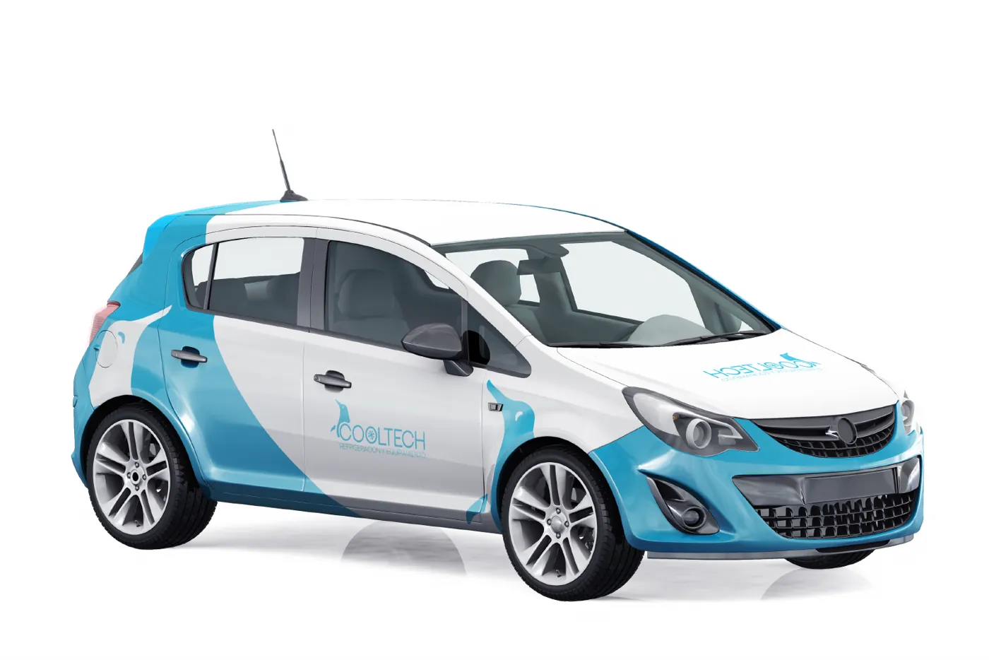 Cooltech · identidad de marca por ZAMORA