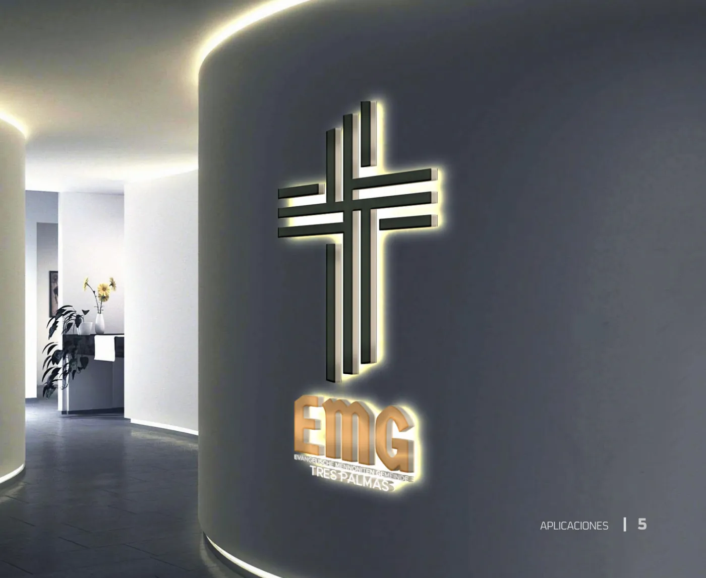 EMG · identidad de marca por ZAMORA