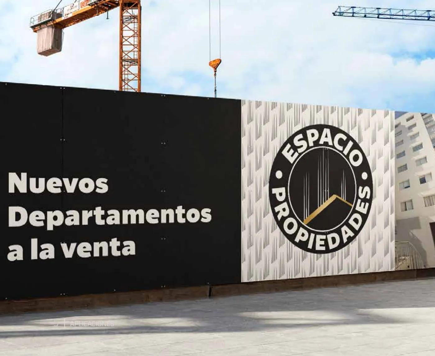 Espacio Propiedades · identidad de marca por ZAMORA