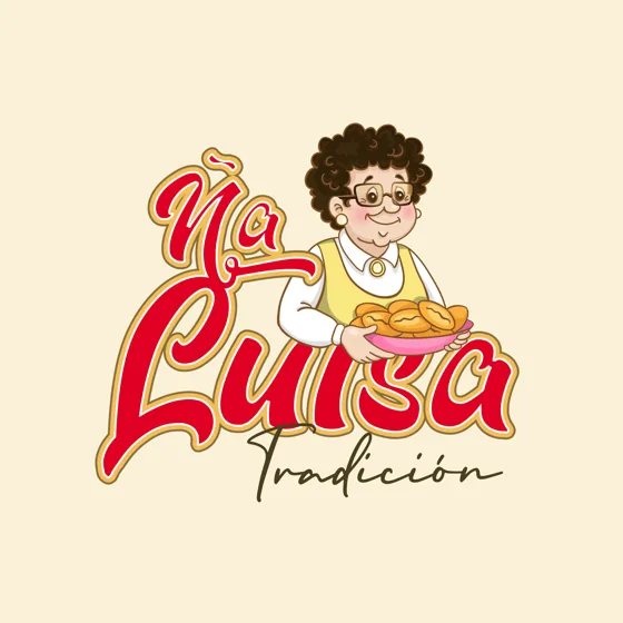 Logo Ña Luisa diseñado por ZAMORA