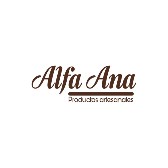 Logo Alfa Ana diseñado por ZAMORA
