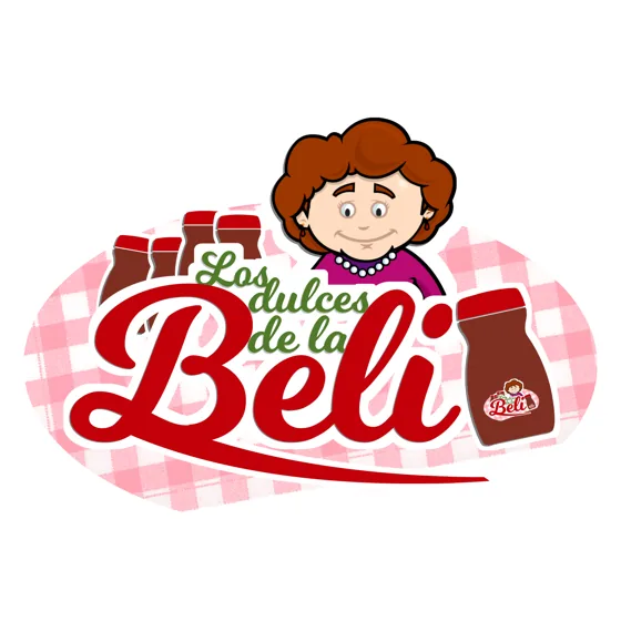 Logo Los dulces de la Beli diseñado por ZAMORA