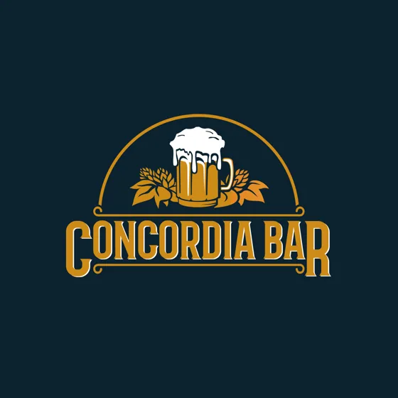 Logo Concordia Bar diseñado por ZAMORA