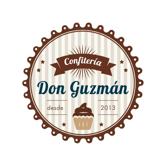 Logo Don Guzmán diseñado por ZAMORA