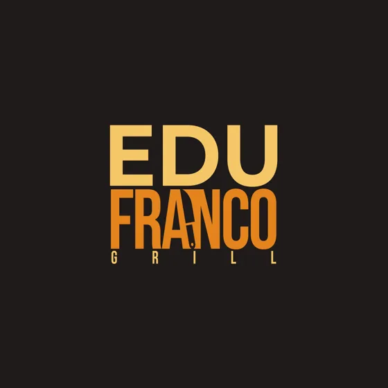 Logo Edu Franco Grill diseñado por ZAMORA
