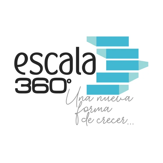Logo Escala 360 diseñado por ZAMORA