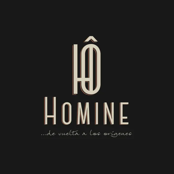 Logo Homine diseñado por ZAMORA