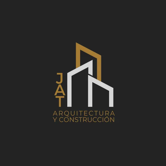 Logo JAT Arquitectura diseñado por ZAMORA