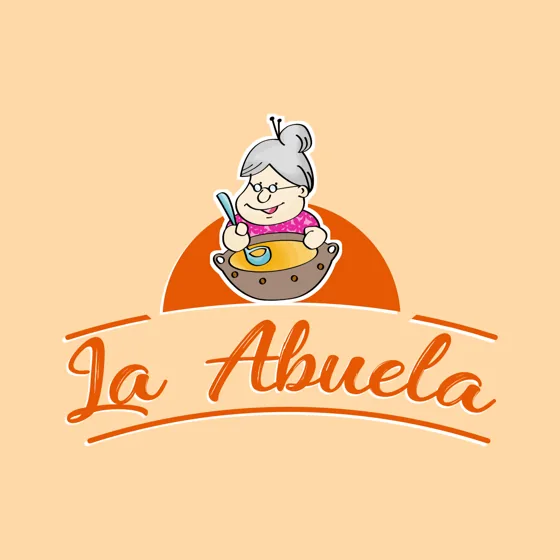 Logo La Abuela diseñado por ZAMORA
