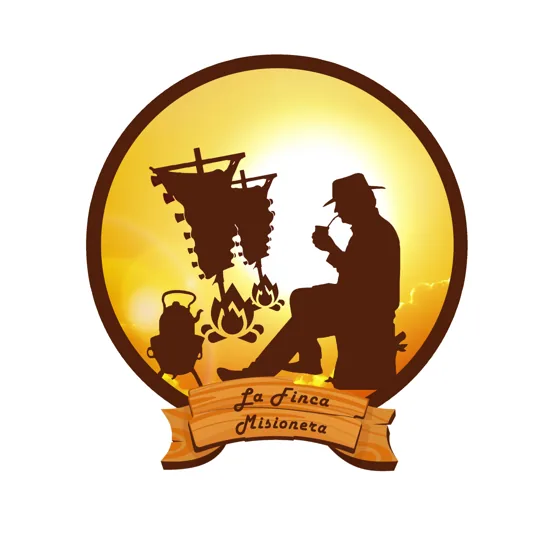 Logo La Finca Misionera diseñado por ZAMORA
