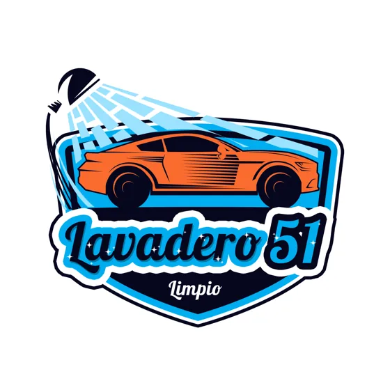 Logo Lavadero 51 diseñado por ZAMORA