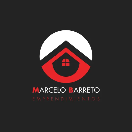 Logo Marcelo Barreto diseñado por ZAMORA