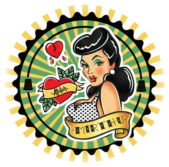 Logo Mirthu Atelier diseñado por ZAMORA