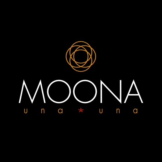 Logo Moona diseñado por ZAMORA