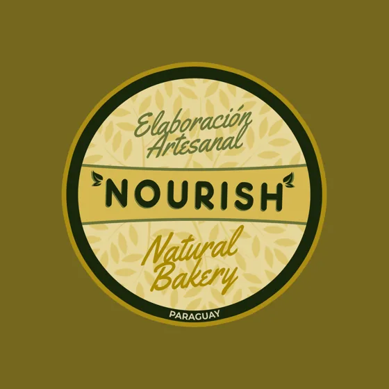 Logo Nourish diseñado por ZAMORA