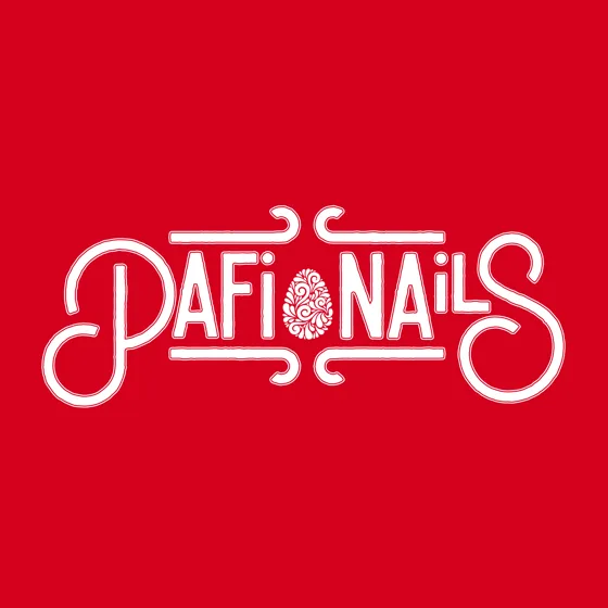 Logo Pafi Nails diseñado por ZAMORA