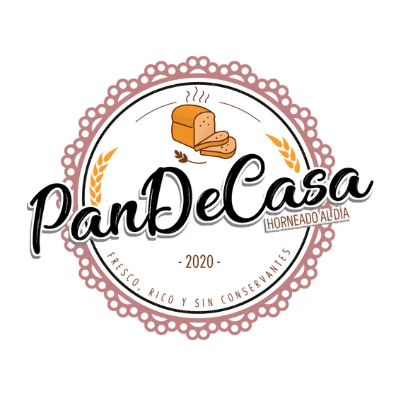 Logo Pan de Casa diseñado por ZAMORA