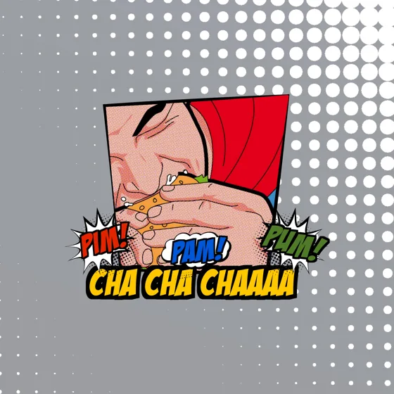 Logo Cha Cha Chaaa diseñado por ZAMORA