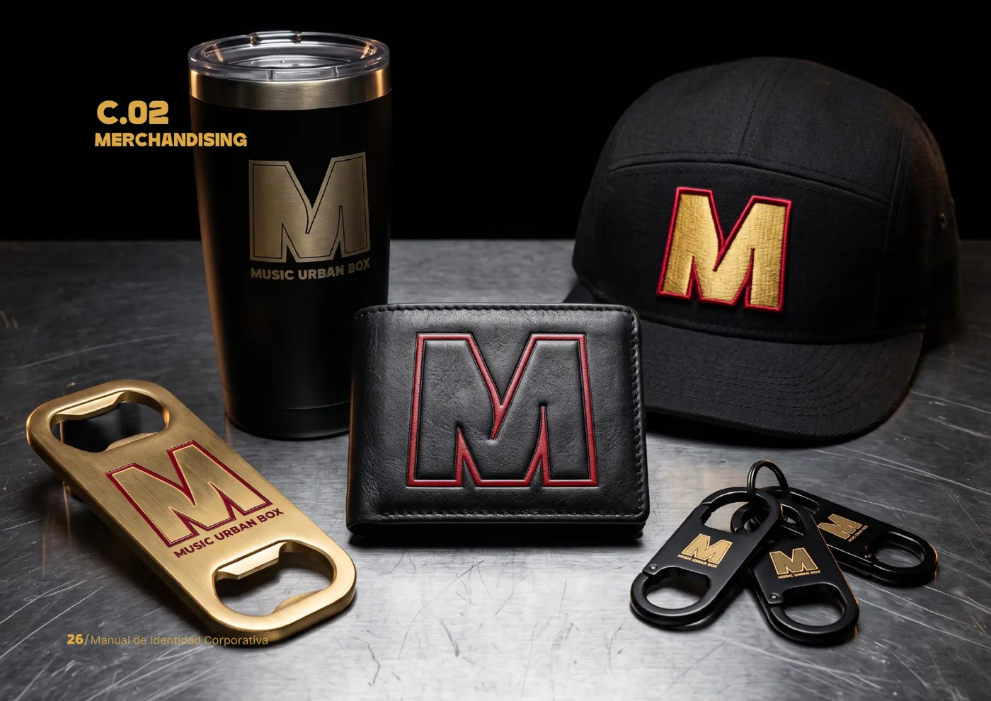Music Urban Box · identidad de marca por ZAMORA
