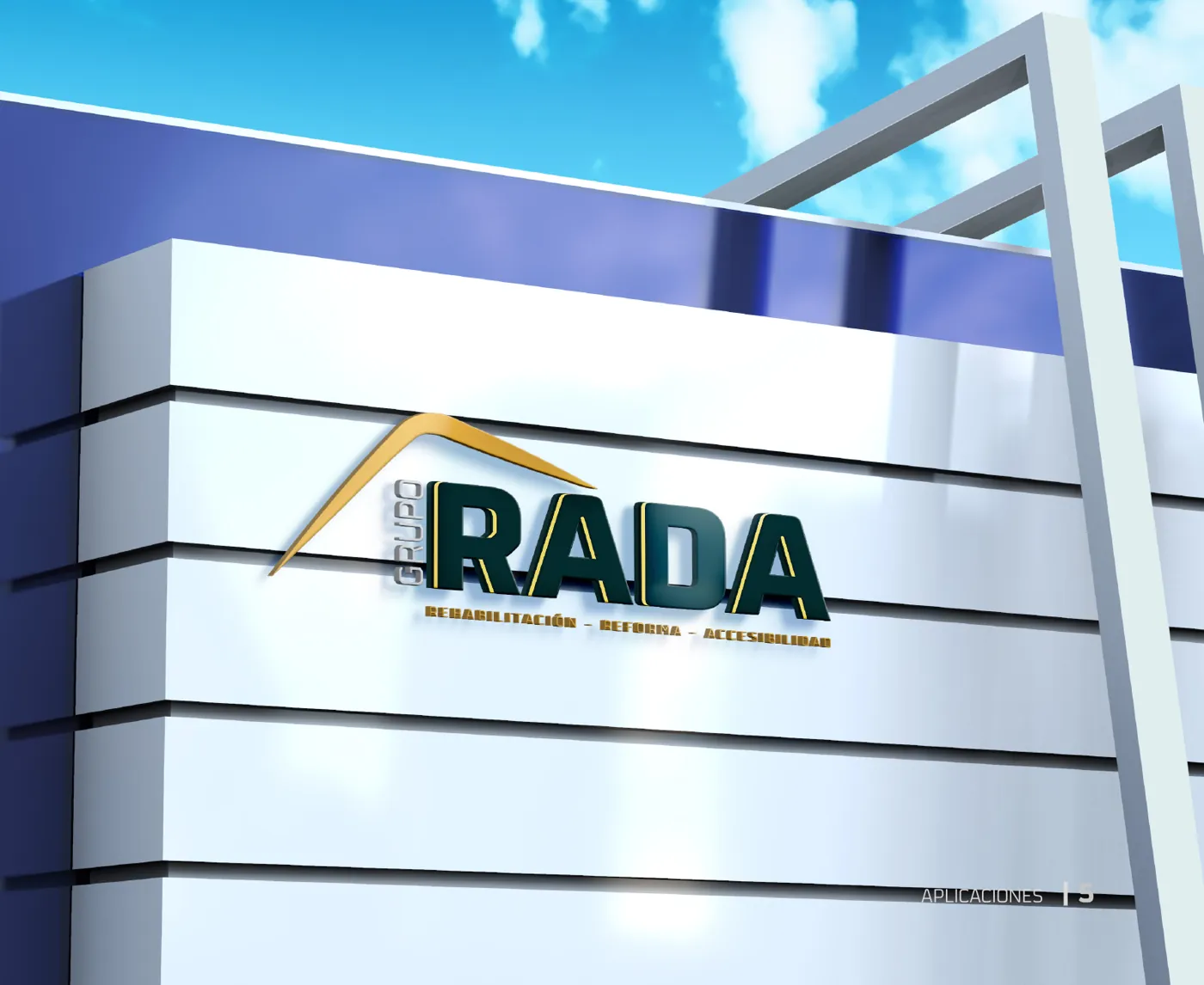 Grupo Rada · identidad de marca por ZAMORA